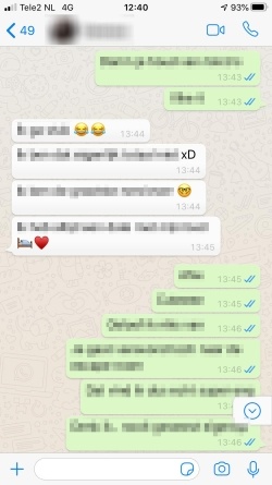 Flirten whatsapp voorbeelden
